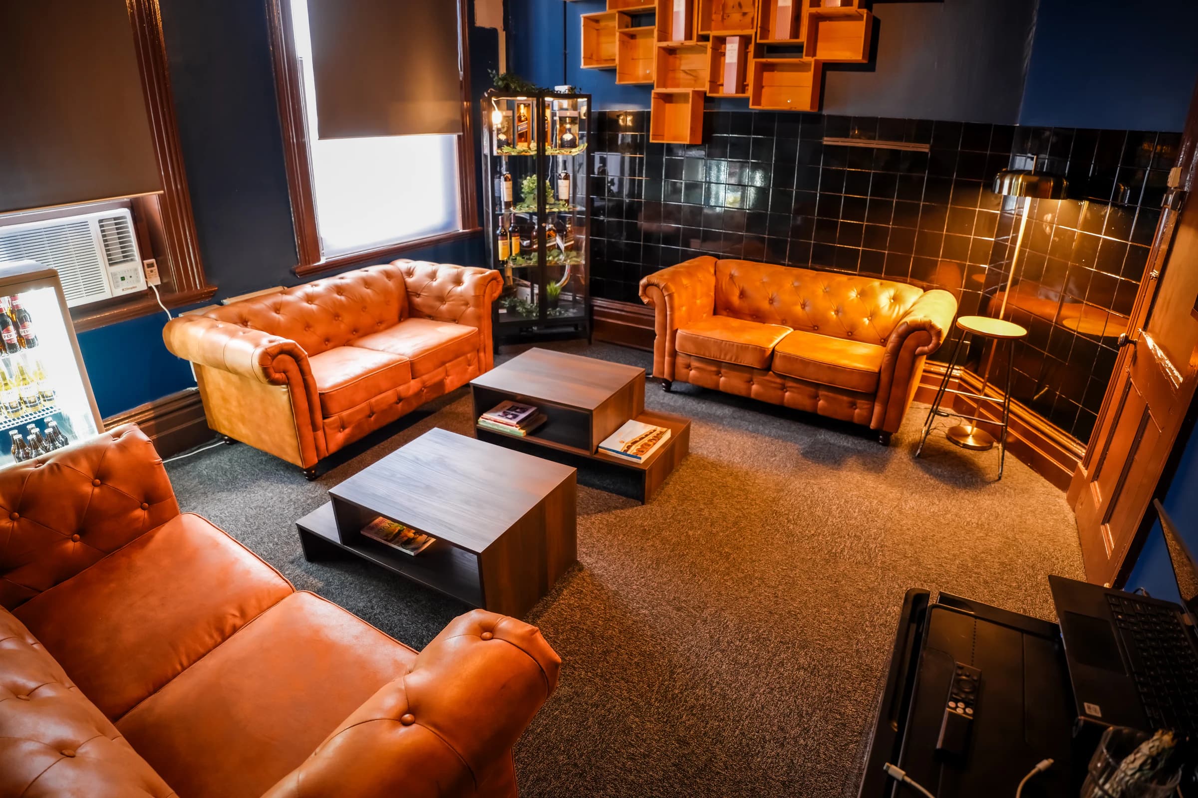 Interior and event spaces at The Cornerstone Pub in Port Melbourne